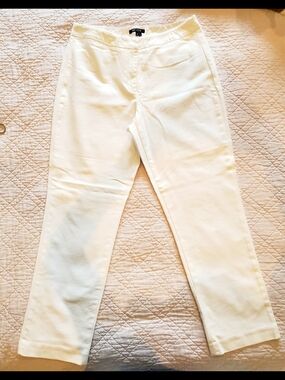 NIC+ZOE White Tailored Pants